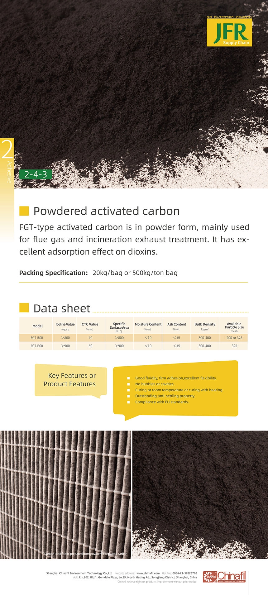 Powdered Activated Carbon